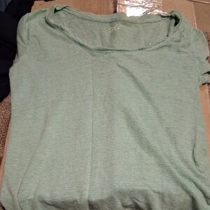 LOFT Green Short Sleeve Tee